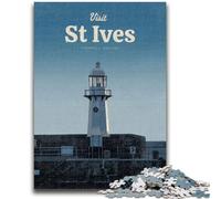 Puzzle da 1000 pezzi per adulti Visita St Ives Divertimento in famiglia per È ideale come regalo per tutta la famiglia per e dai 14 anni in su (dimensioni 50x75cm)
