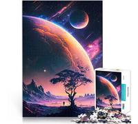 Puzzle da 1000 pezzi per adulti Voglia di viaggiare cosmica Gioco di famiglia antistress sfida difficile perché è ideale come regalo per tutta la famiglia 38x52cm