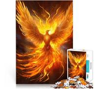 Puzzle da 1000 pezzi per adulti volare fire phoenix Intellektuelles Spiel Einzigartige Wohndekoration und Geschenke75x50cm