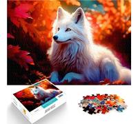 Puzzle da 1000 pezzi per adulti Volpe della Fantasia Giocattolo educativo intellettuale decomprimente Decorazioni e regali unici per la casa 52x38cm