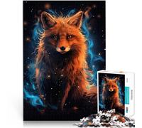 Puzzle da 1000 pezzi per adulti Volpe rossa misteriosa Antistress Vacanza in patria Uccidere il tempo è ideale come regalo per tutta la famiglia 38x26cm