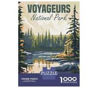 Puzzle Da 1000 Pezzi Per Adulti Voyageurs National Park Puzzle Gioco Rompicapo Decorazione Perfetta Regalo Di Compleanno, Regali, 70x50cm/1000pcs