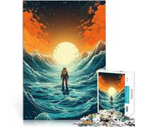 Puzzle da 1000 pezzi per adulti Walker Hiker Uomo Giocattolo educativo intellettuale decomprimente Migliorare l'amore tra le coppie 52x38cm