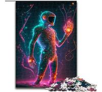 Puzzle da 1000 pezzi per adulti "We Are The Aliens", puzzle per adulti fai da te impegnativo, gioco interattivo per famiglie (dimensioni 50x75cm)