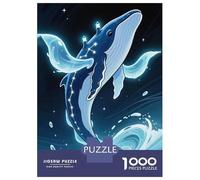 Puzzle Da 1000 Pezzi Per Adulti Whale Constellations Lighthouses Puzzle Per Adulti Giochi Rilassanti Regali Per Donne Aiutano L'esercizio Del Cervello 70x50cm/1000pcs