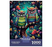 Puzzle Da 1000 Pezzi Per Adulti What A Hoot Puzzle Per Adulti Gioco Pratico Difficile Difficile E Sfida 38x26cm/1000pcs