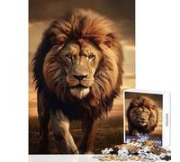 Puzzle da 1000 pezzi per adulti,Wild Majesty,giocattolo educativo,regalo divertente per gioco educativo Ogni pezzo è unico - dimensioni 38x26cm