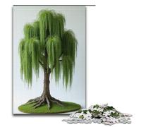 Puzzle da 1000 pezzi per adulti Willow Tree Puzzle Gioco pratico Decorazione unica per la casa e regali 1000 pezzi (38x26 cm)