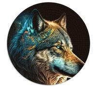 Puzzle da 1000 pezzi per adulti Wolf Cyber Impossible Jigsaw Puzzle per adulti perfetti per il divertimento in famiglia durante le vacanze 67,5x67,5 cm