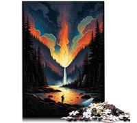 Puzzle da 1000 pezzi per adulti Yellowstone National Park USA 50 x 70 cm per alleviare lo stress sfida difficile per adolescenti dai 14 anni in su