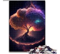 Puzzle da 1000 pezzi per adulti Yggdrasil L'albero della vita Puzzle in legno, regalo per uomini e donne, per occasioni quotidiane e speciali 1000 pezzi(50x75cm)