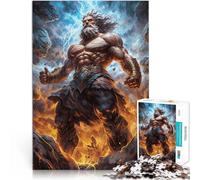 Puzzle da 1000 pezzi per adulti Zeus Aiuta il cervello ad allenare i giocattoli che creano dipendenza per coltivare la pazienza Idee regalo 52x38cm