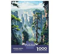 Puzzle Da 1000 Pezzi Per Adulti Zhangjiajie National Forest, China Puzzle Per Adolescenti Gioco Rompicapo Decorazione Per La Casa È Ideale Come Regalo 70x50cm/1000pcs
