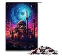 Puzzle da 1000 pezzi per bambini Basilica di Santa Sofia in Turchia in legno per la casa decorazione artistica 75x50 cm