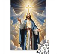 Puzzle da 1000 Pezzi per Donne Adulti Divino Gesù Cristo: Gesù con Mani Tese Gioco Divertente e Sfidante per la Famiglia e Regalo 52x38cm/1000 pezzi