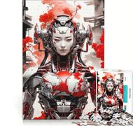 Puzzle da 1000 pezzi per ragazze adolescenti, "Ragazza del futuro", gioco educativo, sfida impegnativa, regalo di compleanno e unico 50x75cm