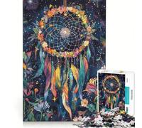 Puzzle da 1000 pezzi per ragazzi, Acchiappasogni del Cosmo Arte, gioco educativo, decorazione murale, per rafforzare l'amore tra le coppie 38x26cm