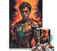Puzzle da 1000 pezzi per ragazzi Achille︰ Guerriero Immortale, gioco educativo, difficile, regalo di compleanno, regalo di viaggio, 38x26cm