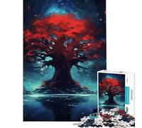 Puzzle da 1000 pezzi per ragazzi Albero Cosmico della Vita gioco educativo sfida rilassante analisi e logica ottimo regalo e giocattolo (Dimensioni 38x52cm)