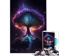 Puzzle da 1000 pezzi per ragazzi: Albero dell'Universo Aiuta a stimolare la mente Gioco educativo per tutta la famiglia adatto a partire dai 14 anni Dimensioni: 38x26cm