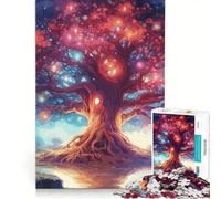 Puzzle da 1000 pezzi per ragazzi Albero Magico Gioco Educativo Taglio di Precisione Ottimo Regalo per i Videogiocatori 50x75cm