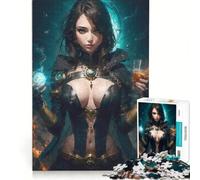 Puzzle da 1000 pezzi per ragazzi "Alchimia Eterea", gioco educativo, difficile, regalo di compleanno, regalo di viaggio 38x26cm