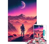 Puzzle da 1000 pezzi per ragazzi alla ricerca della vita nello spazio sfida educativa per tutta la famiglia giocattolo fai-da-te adatto a partire dai 14 anni (50x75cm)