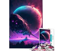 Puzzle da 1000 pezzi per ragazzi alla scoperta di nuovi mondi gioco rompicapo stimolante giocattolo ideale come regalo e per divertirsi in famiglia (dimensioni 38x52cm)