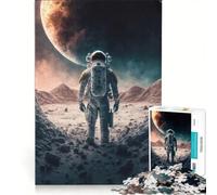 Puzzle da 1000 pezzi per ragazzi: Allunaggio Gioco Impossibile Difficile e Sfida Compleanno e Natale 50x75cm