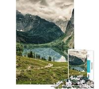 Puzzle da 1000 pezzi per ragazzi Alpi bavaresi puzzle per adulti giocattolo antistress ideale per le vacanze a casa compleanno e Natale (dimensioni 50x75cm)