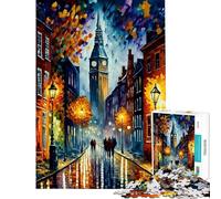 Puzzle da 1000 pezzi per ragazzi Amsterdam a colori ideale per compleanni e Natale Decorazione perfetta Gioco interattivo per ragazzi dai 14 anni in su (50x75cm)