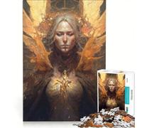 Puzzle da 1000 pezzi per ragazzi, Angelo dell'Oscurità, gioco divertente, stimolante da completare, ideale come regalo per tutta la famiglia 50x75cm