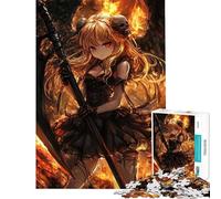 Puzzle da 1000 pezzi per ragazzi: Angelo di fuoco con falce Puzzle per ragazzi giochi rilassanti per tutta la famiglia stimolano l'attività cerebrale (dimensioni 38x52cm)