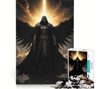 Puzzle da 1000 pezzi per ragazzi, Angelo oscuro con ali, gioco educativo, attività divertenti da fare in casa, per rafforzare l'amore tra le coppie 38x52cm