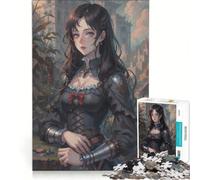 Puzzle da 1000 pezzi per ragazzi, anime, Monna Lisa, gioco educativo, allena la mente e la manualità, regalo per amici e familiari 38x52cm