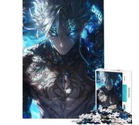 Puzzle da 1000 pezzi per ragazzi anime serpente stregone difficile e stimolante decorazione per la casa gioco rilassante per ragazzi dai 14 anni in su (38x52cm)