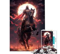 Puzzle da 1000 pezzi per ragazzi apocalisse dei cavalieri sfida di intelligenza giocattolo avvincente giochi rilassanti decorazione da parete ottimo regalo (dimensioni 38x26cm)