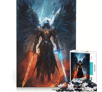 Puzzle da 1000 pezzi per ragazzi, Arcangelo della Giustizia, gioco impossibile, attività divertenti da fare in casa, compleanno e Natale 38x52cm