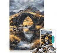 Puzzle da 1000 pezzi per ragazzi "Arco delle Antiche Sentinelle", giochi educativi, corsa a tempo, collezione d'artista, belle arti 38x26cm