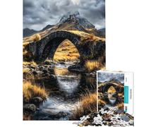 Puzzle da 1000 pezzi per ragazzi "Arco delle Sentinelle Antiche" puzzle per adulti gioco pratico taglio di precisione divertente attività da fare a casa (dimensioni 38x26cm)