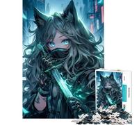 Puzzle da 1000 pezzi per ragazzi Assassino Verde gioco interattivo educativo regalo di Babbo Natale segreto ideale per passare il tempo durante le vacanze (dimensioni 75x50cm)