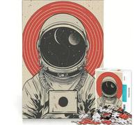 Puzzle da 1000 pezzi per ragazzi "Astronauta dell'Universo", gioco educativo, corsa a tempo, collezione d'artista, belle arti 38x52cm