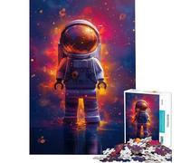 Puzzle da 1000 pezzi per ragazzi astronauta Lego nello spazio stimola la mente divertente per tutta la famiglia gioco educativo per ragazzi dai 14 anni in su (38x26cm)
