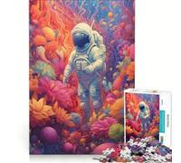 Puzzle da 1000 pezzi per ragazzi, Astronauta Perduto, Gioco Impossibile, Divertente Attività da Fare a Casa, Compleanno e Natale 38x52cm