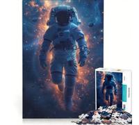 Puzzle da 1000 pezzi per ragazzi, astronauta, un altro pianeta, gioco impossibile, attività divertenti da fare a casa, compleanno e Natale 50x75cm