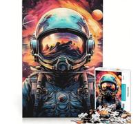 Puzzle da 1000 pezzi per ragazzi: Astronauti, Lo spazio è selvaggio, Gioco pratico, ma divertente e spiritoso, Regalo per amici e familiari 50x75cm