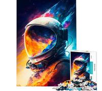 Puzzle da 1000 pezzi per ragazzi astronauti riflessi puzzle da 1000 pezzi decorazione per la casa giocattolo modello da assemblare offerta regalo per tutta la famiglia (50x75cm)