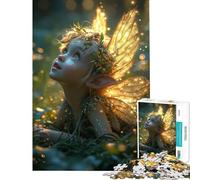 Puzzle da 1000 pezzi per ragazzi attività divertenti a tema fate da fare in casa decorazione perfetta gioco rompicapo adatto a partire dai 14 anni (38x26cm)
