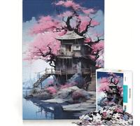 Puzzle da 1000 pezzi per ragazzi, Avventure nel castello, Gioco impossibile, Sfida difficile, Regalo per amici e familiari 38x26cm