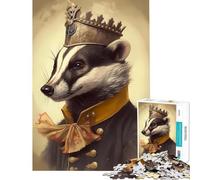 Puzzle da 1000 pezzi per ragazzi Badger Fancy Toys giochi educativi gioco impossibile sfida difficile regalo di compleanno (dimensioni 75x50cm)